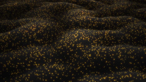 abstract glowing dots background