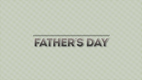 fathers day text on fashion green gradient