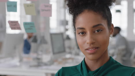 portrait-mixed-race-business-woman-entrepreneur-smiling-enjoying-successful-startup-company-proud-manager-in-office-workspace