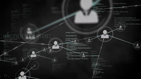 Animation-of-network-of-connections-with-icons-and-data-processing