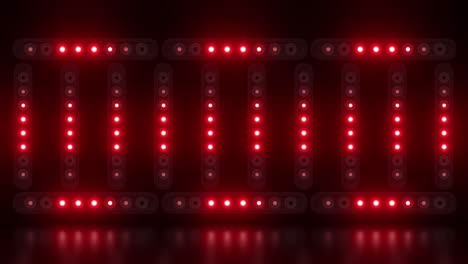 red led light wall background
