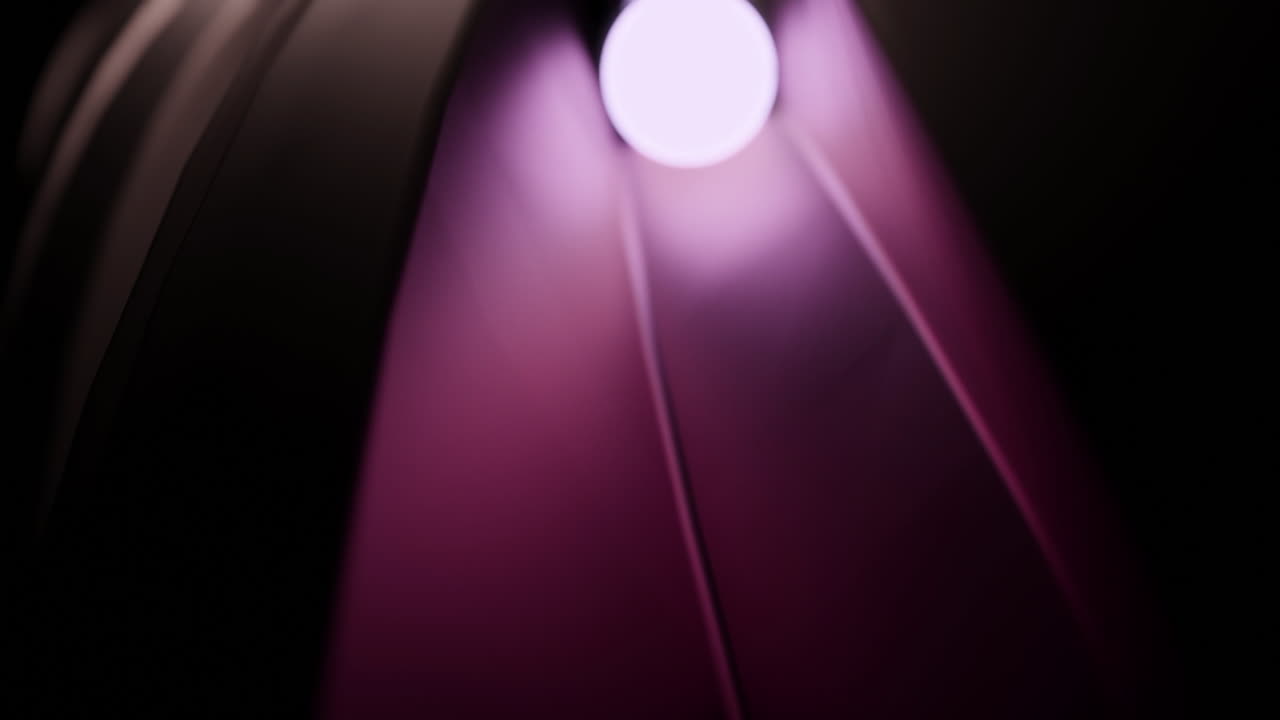 diseño abstracto de la lámpara