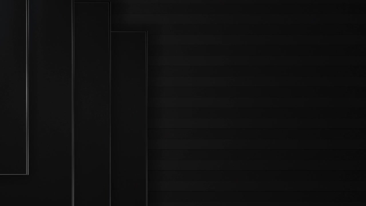 Modern Black Geometric Design