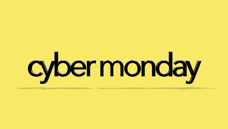 Dynamic-spin:-rolling-Cyber-Monday-typography-on-gradient