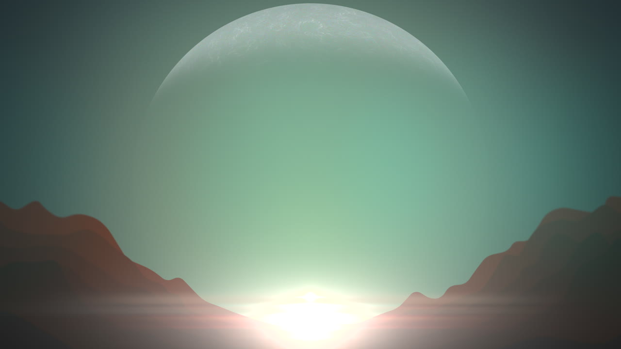 은하계에 큰 행성과 산이 있는 국가 달의 날