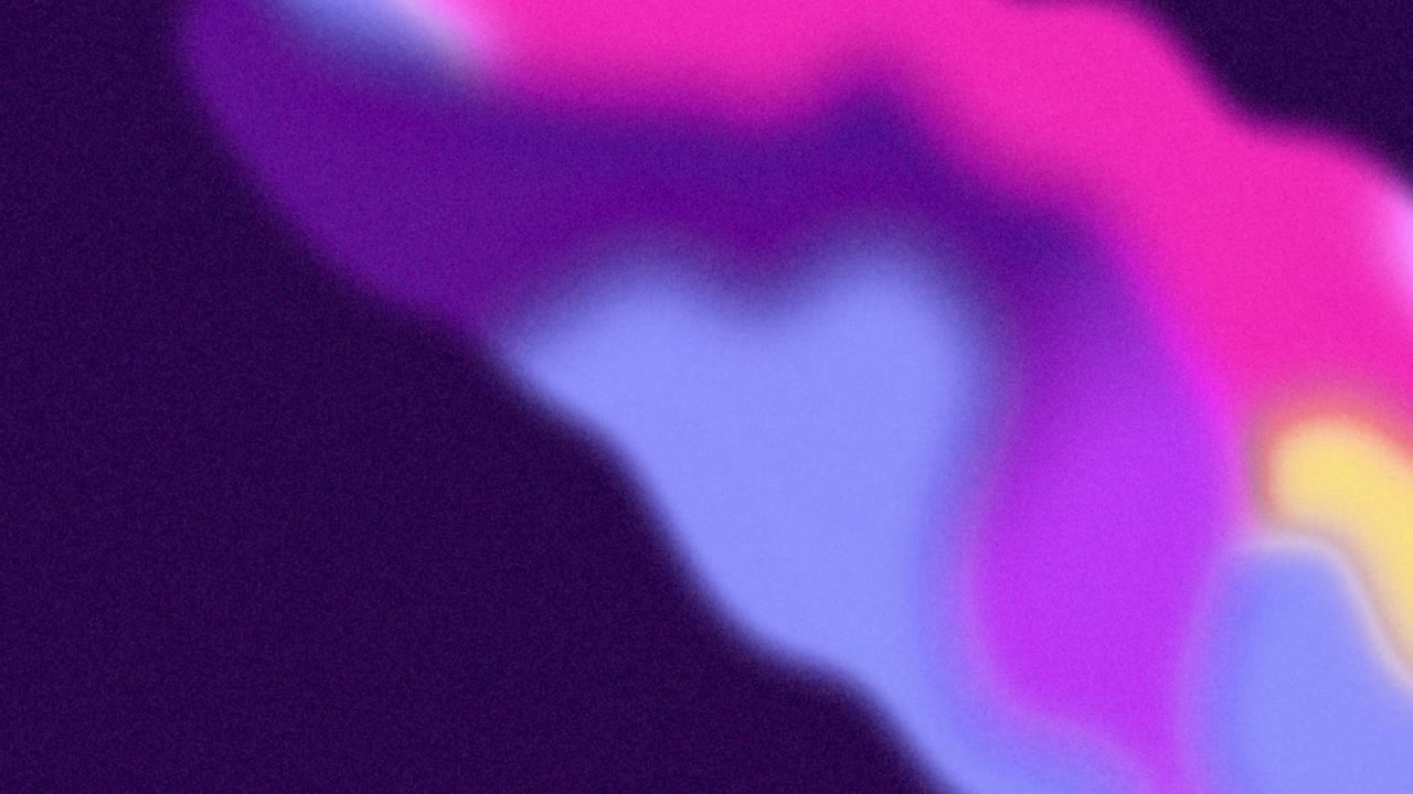 animación de formas viscosas orgánicas de movimiento lento de color rosa, púrpura, lila y negro