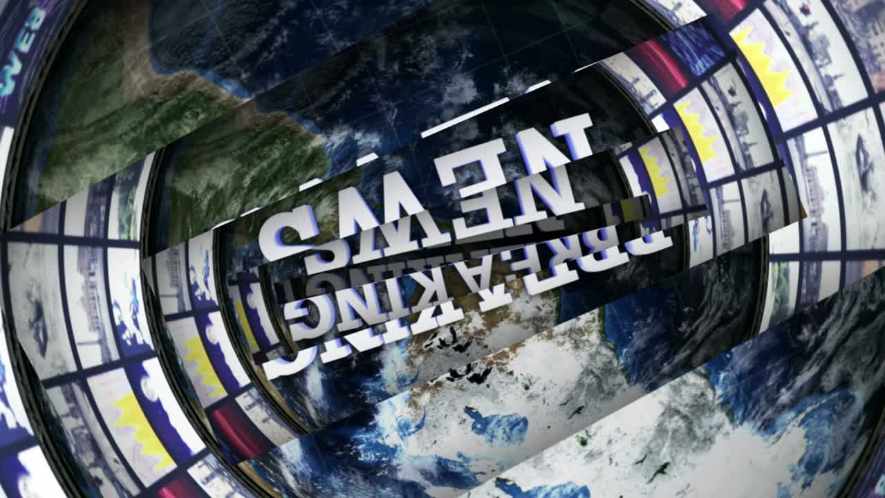 BREAKING NEWS and OPEN BARS, with Green Screen and Alpha Channel, Loop