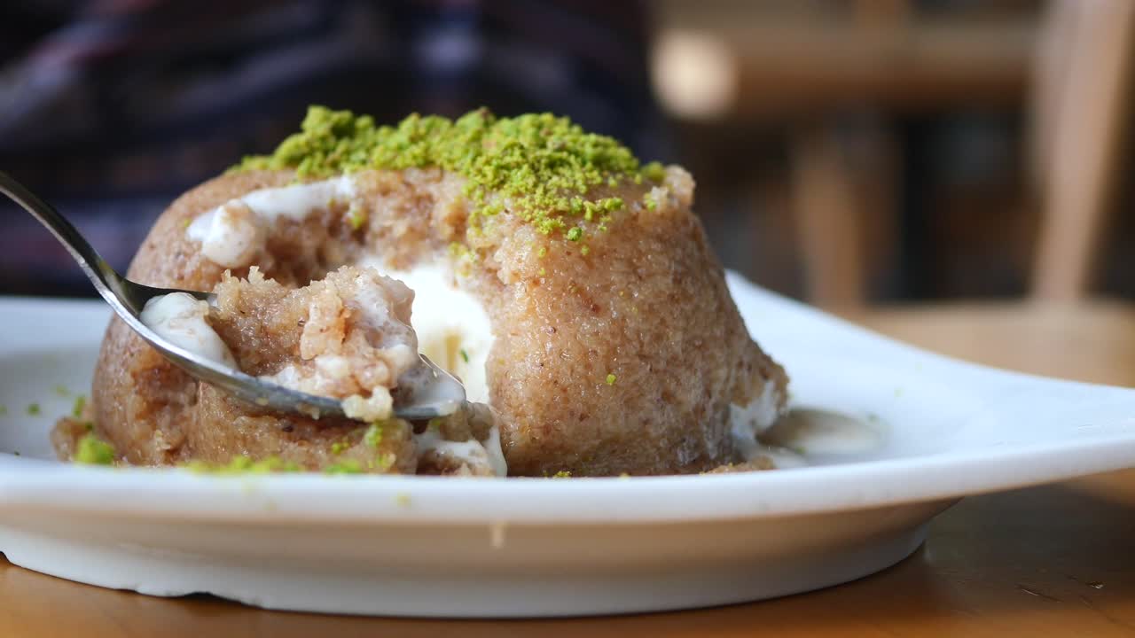 맛있는 터키 디저트와 아이스크림