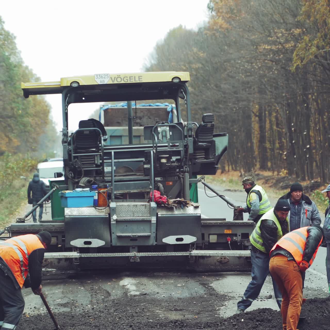 Construction of new road