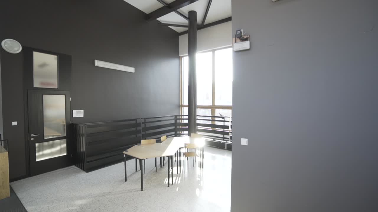 Bright and Modern Classroom or Study Room