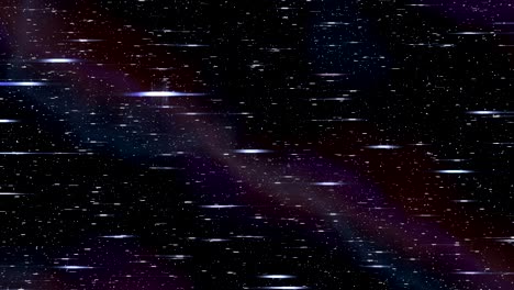 velocidad de deformación espacial horizontal viaje hiperespacial a través de la nebulosa del campo estelar r-l 4k