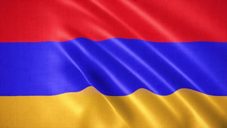 realistic waving flag of armenia,  flag background animation