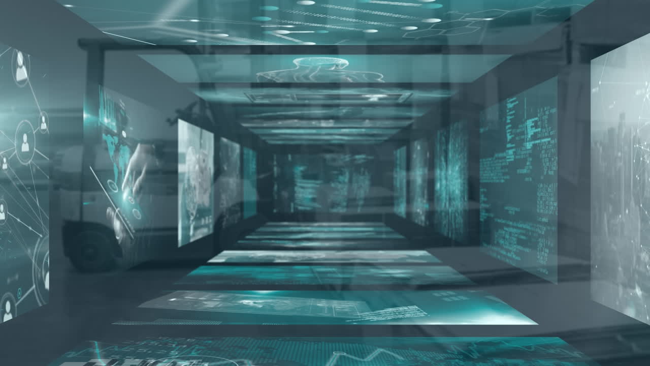 창고를 통해 다양한 데이터 처리의 애니메이션