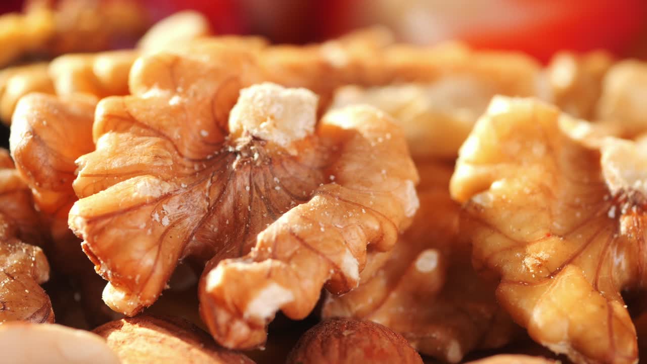 Close up of walnuts