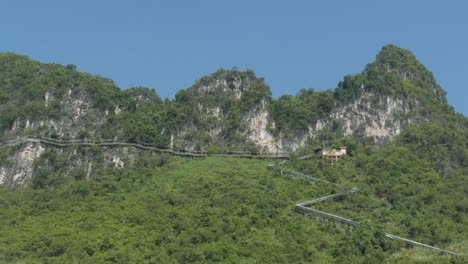 pathways allowing visitors various perspectives of ban gioc–detian falls