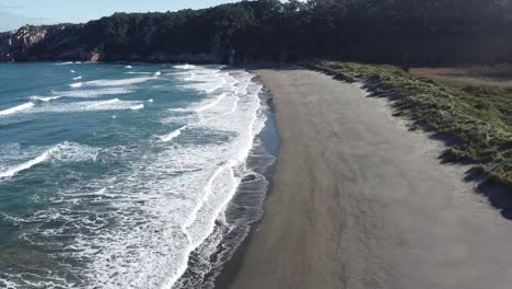 Big-beach-in-northern-Spain-with-drone.