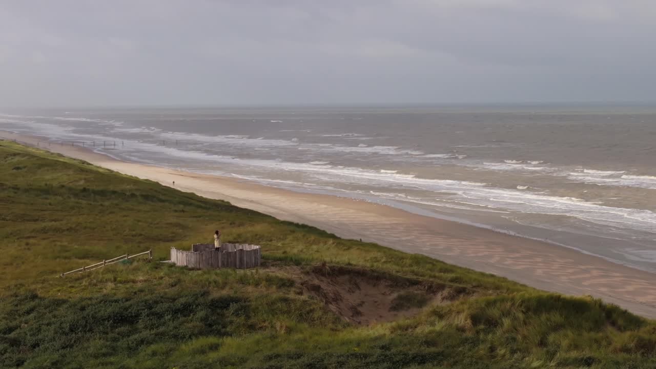 dunas costeras con vistas al océano