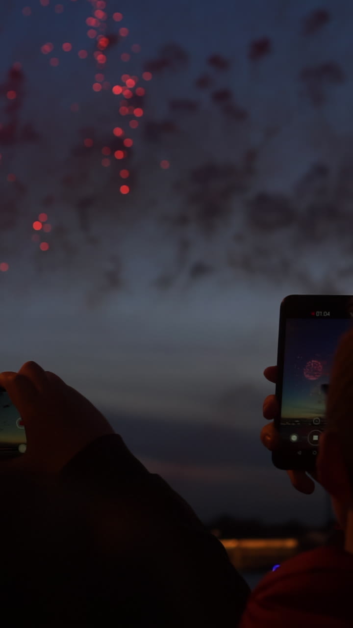 Fotografare uno spettacolo pirotecnico con smartphone