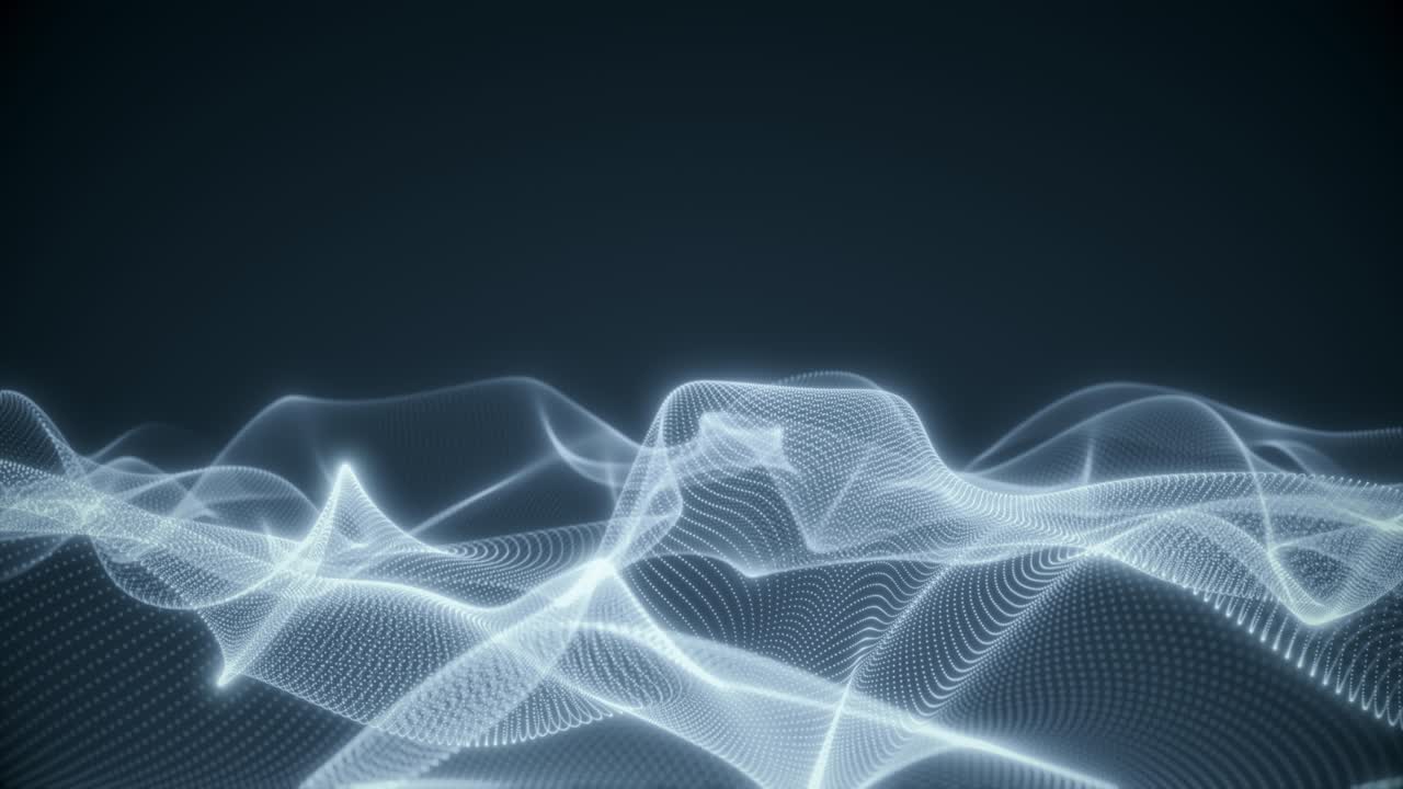 abstract wave digital technology background