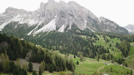 aerial view of lush mountains in germany's countryside