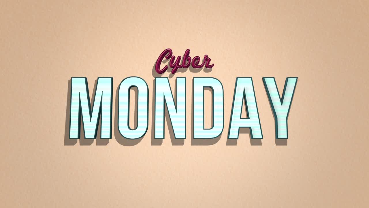 vibe retro: cyber monday en el estilo clásico de los 80 con textura grunge