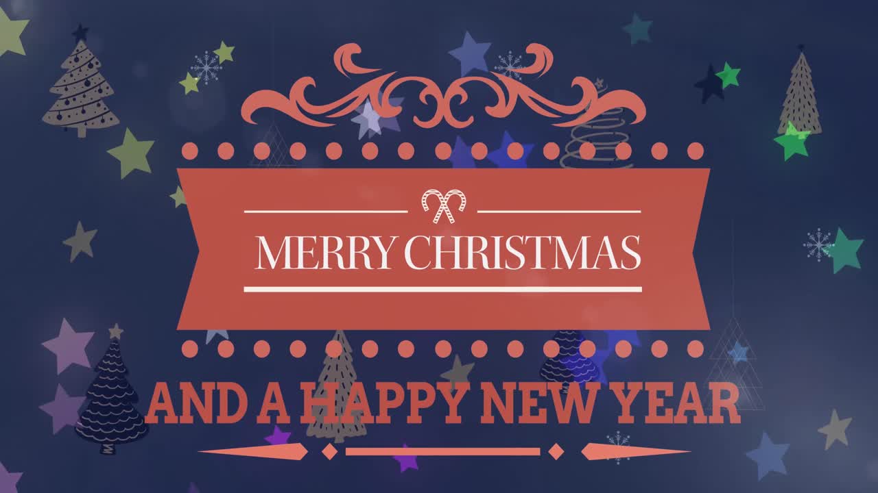 크리스마스 와 새해 인사 의 애니메이션 크리스마스 장식 에 대한 텍스트