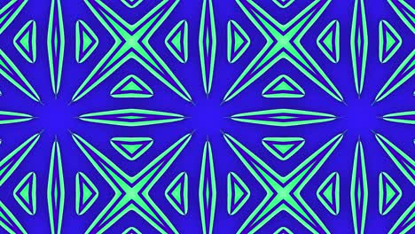 patrón geométrico animación psicodélica