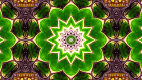 abstract colorful kaleidoscope background movement