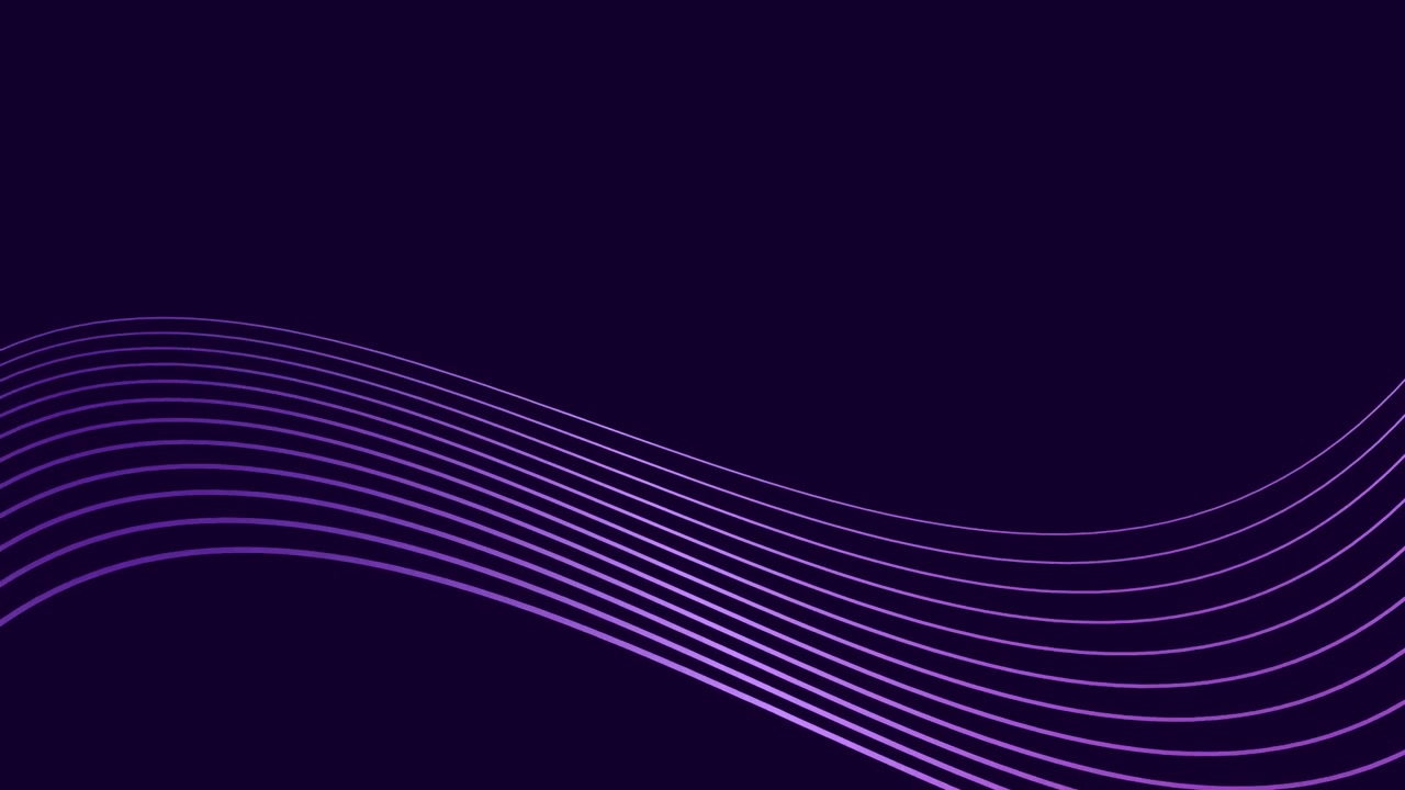 Sfondo Astratto con Linee Ondulate Viola Fluide