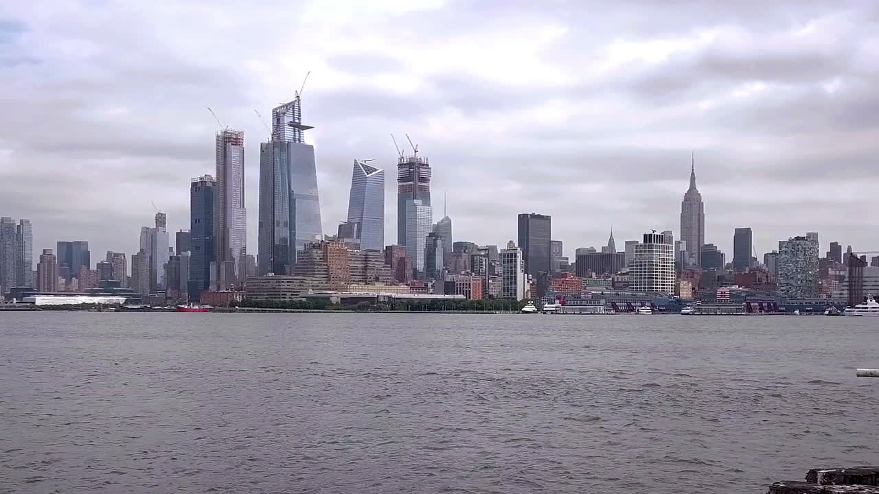 뉴욕시의 조감도