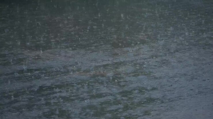 Heavy rainfall in West Bengal due to the Southwest Monsoon.