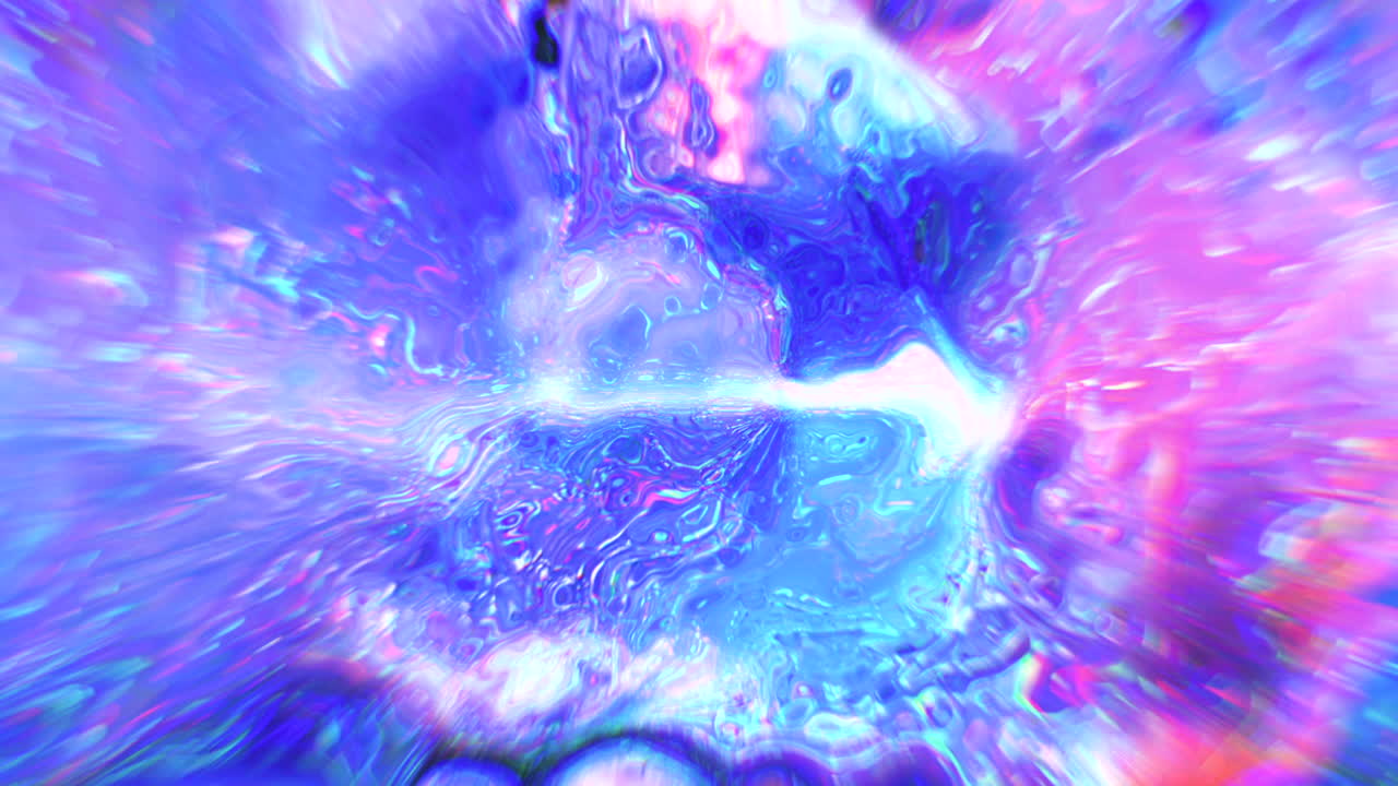 추상적인 사이키델릭 액체 예술