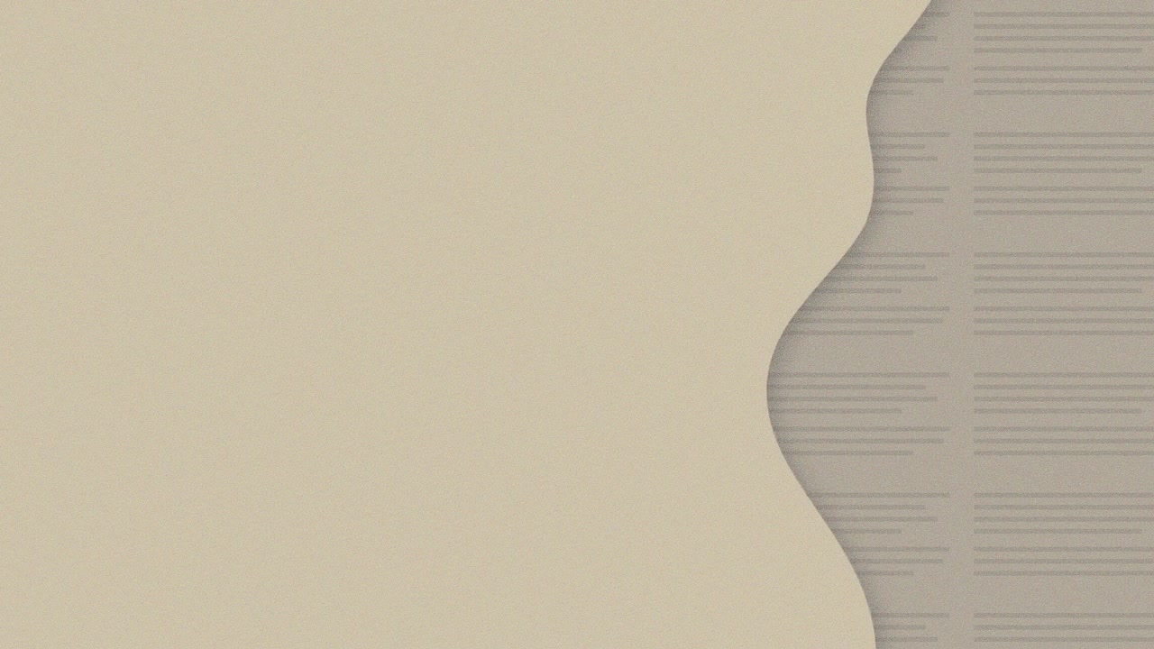 Abstract Background with Wavy Paper Texture and Text Lines