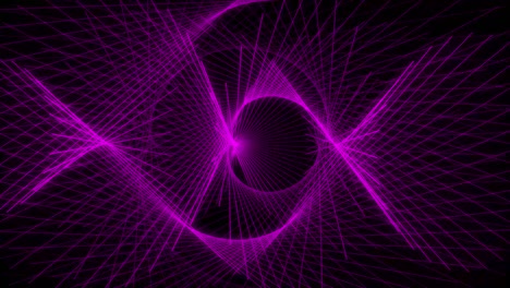 pink color dot shape pattern animation motion graphics