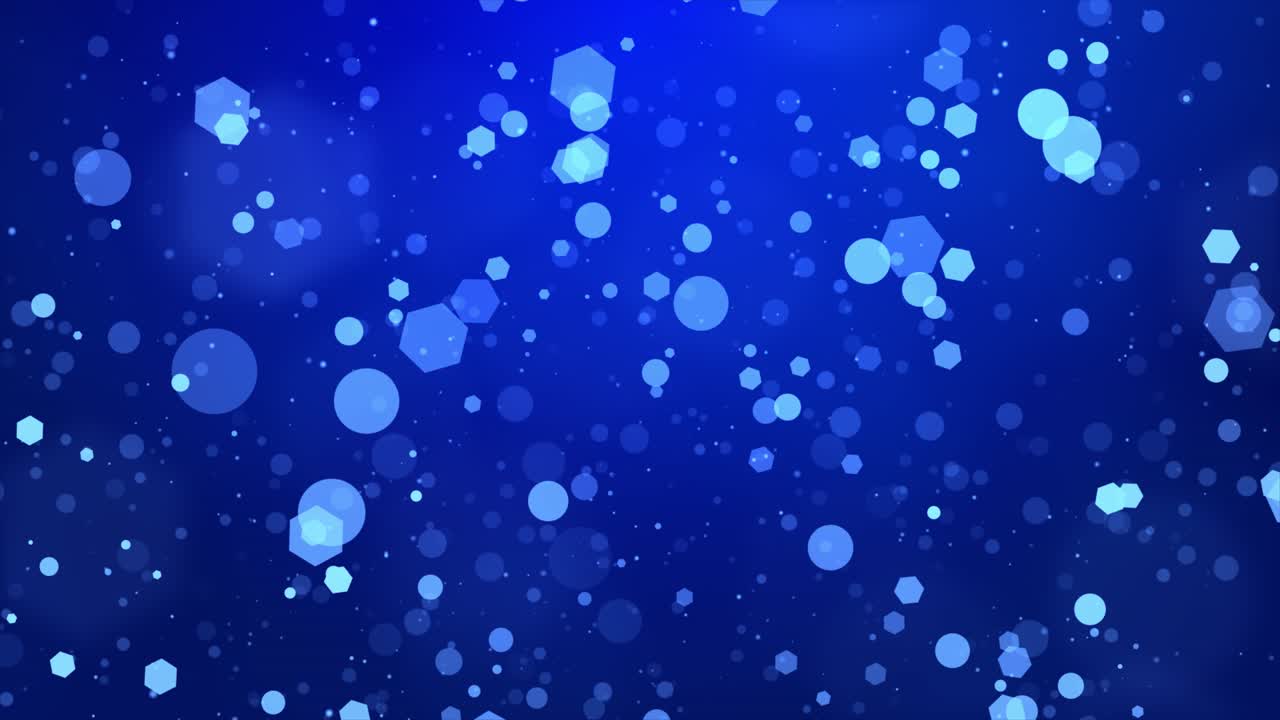 추상적인 파란 입자 배경