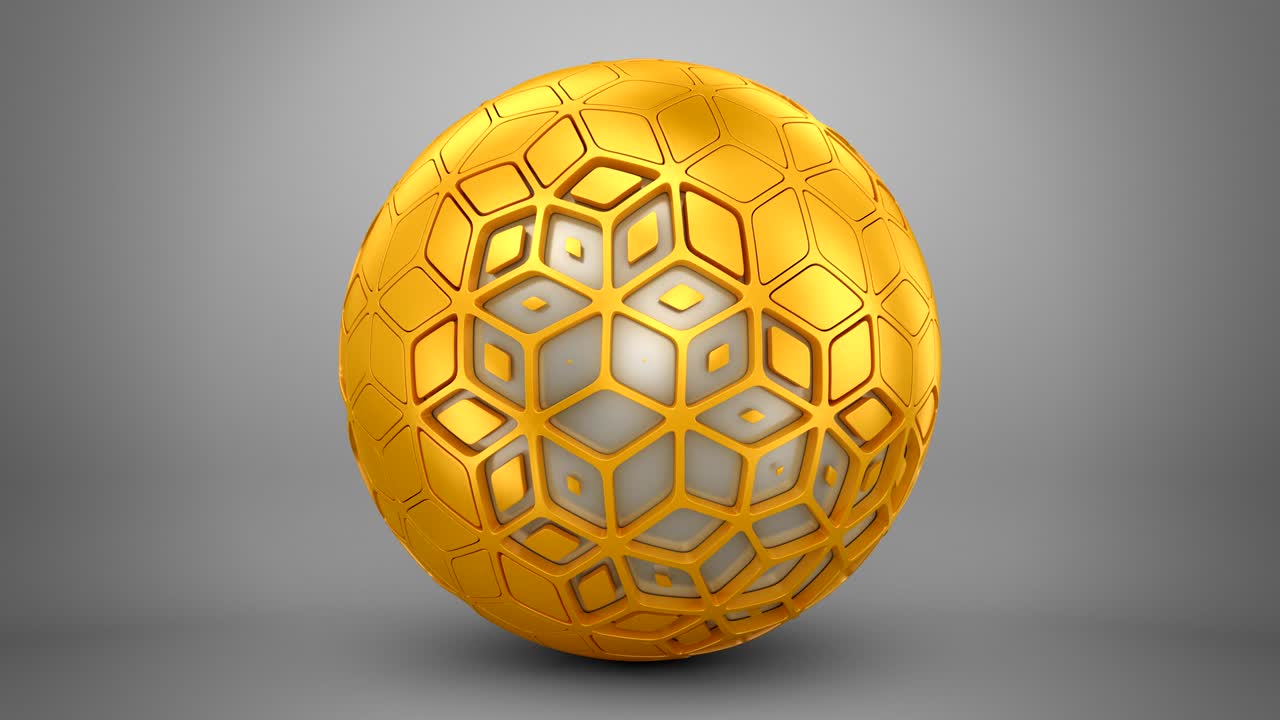 애니메이션 된 기하학적 모양