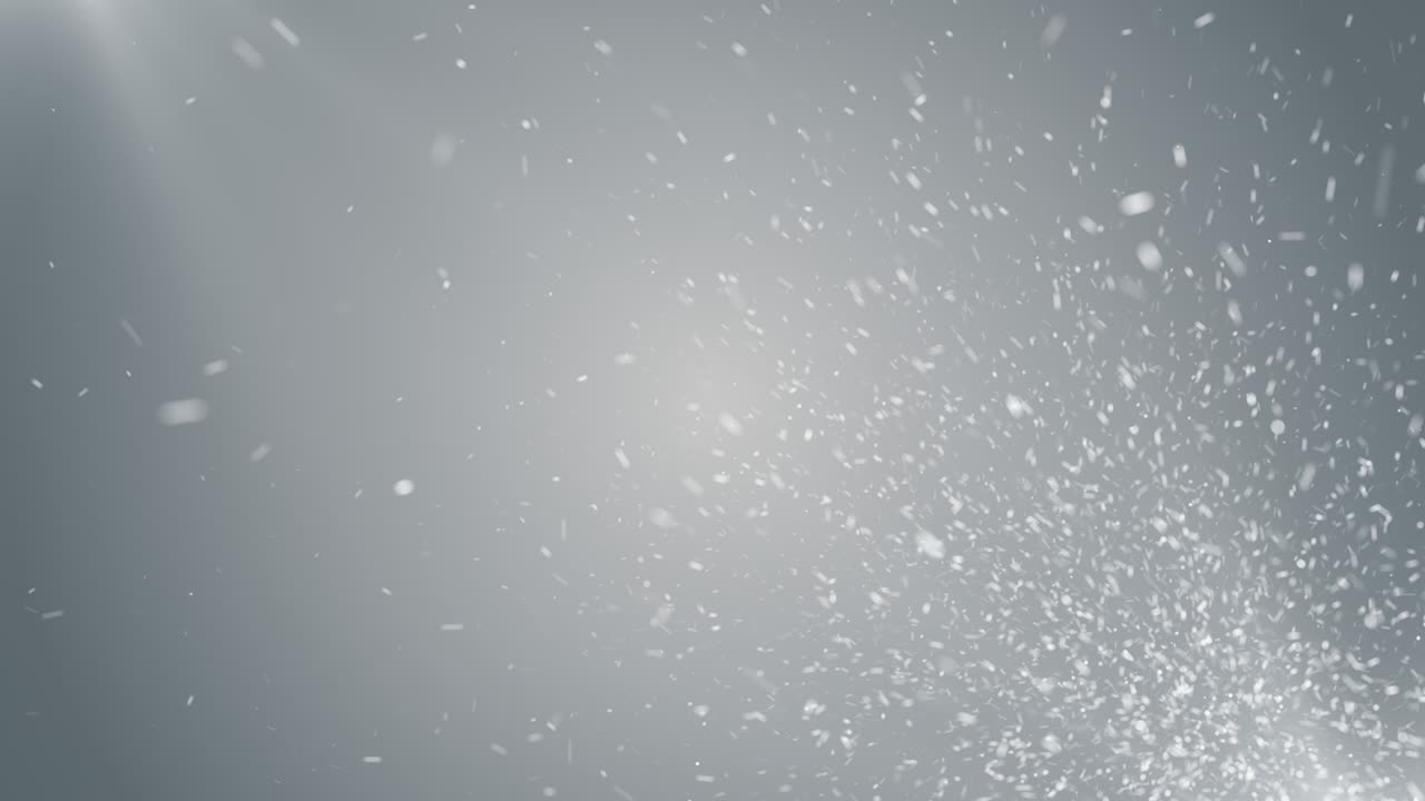 partículas brancas negócios brilhantes brilho bokeh poeira abstrato loop de fundo