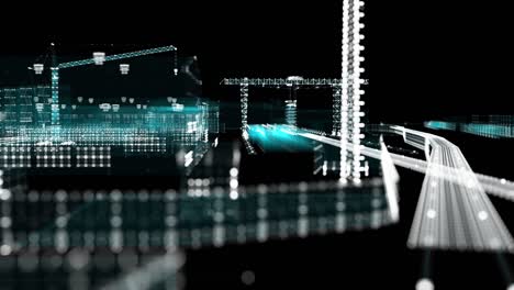 industrial technology concept. industry 4.0