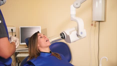 dental x-ray procedure
