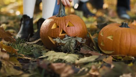 Calabazas-Como-Símbolo-De-Halloween.