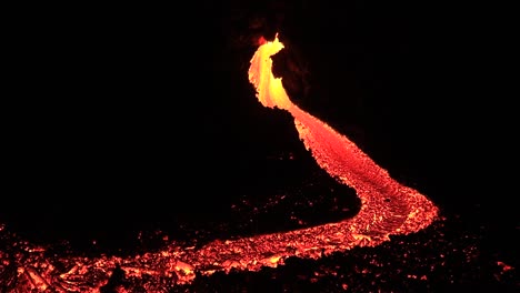 fagradalsfjall volcano erupting in iceland