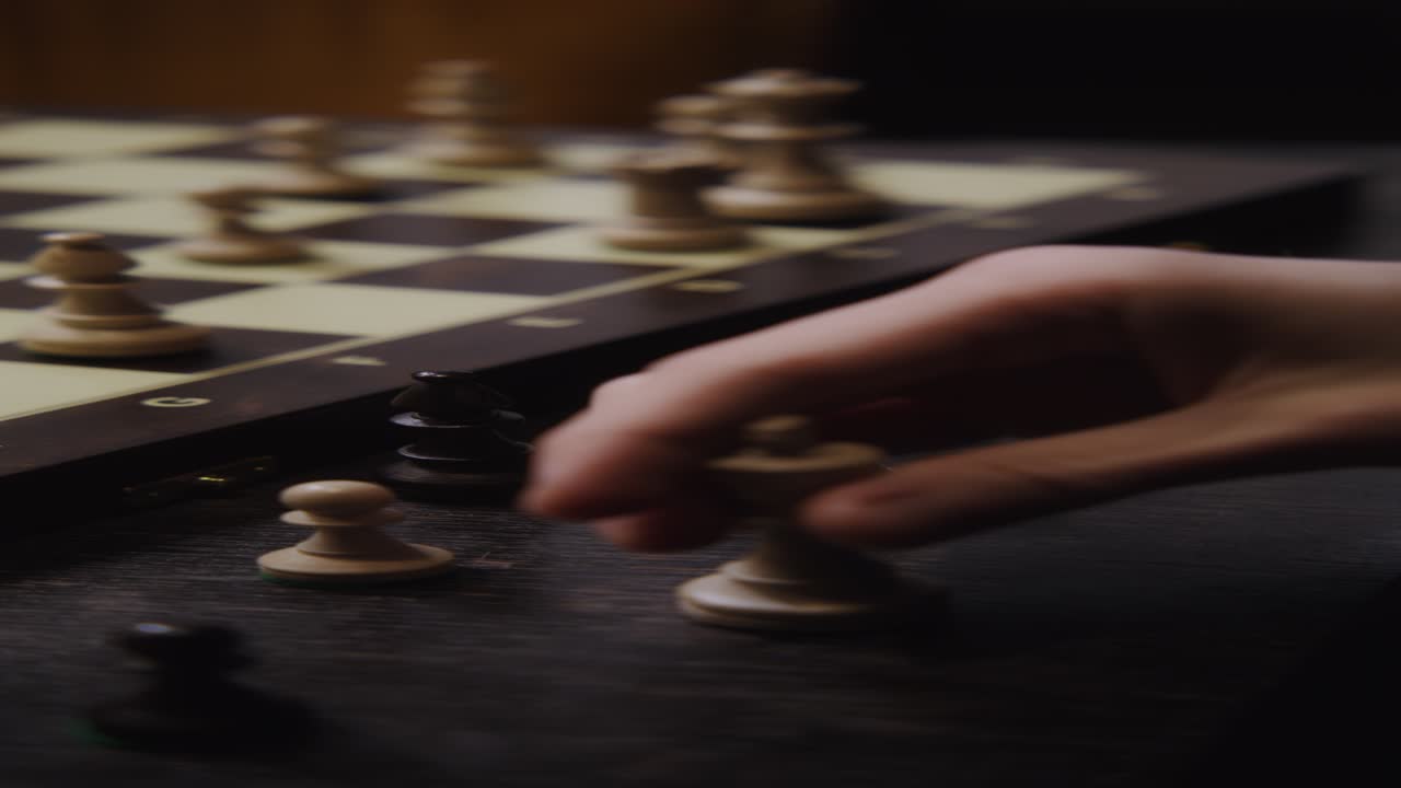 juego de ajedrez en curso