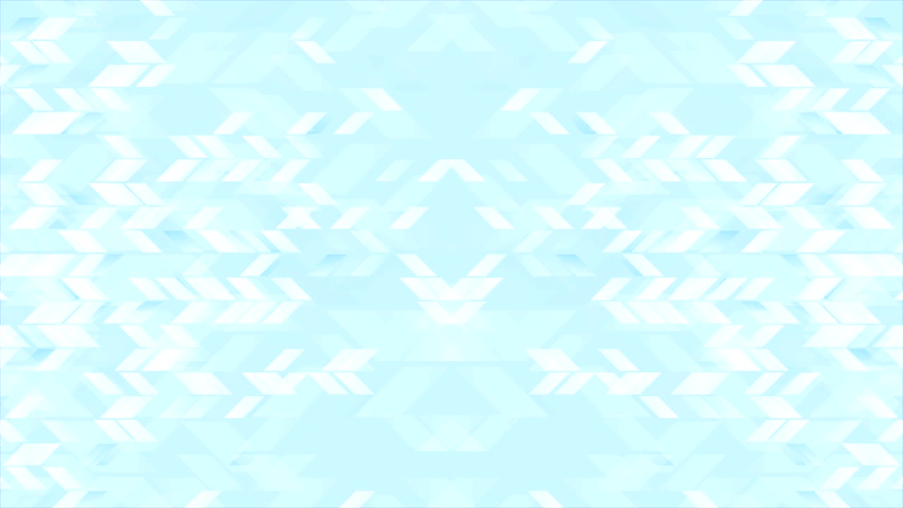 추상적인 블루 테크 현대 모양 비디오 애니메이션