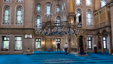 interior of a mosque