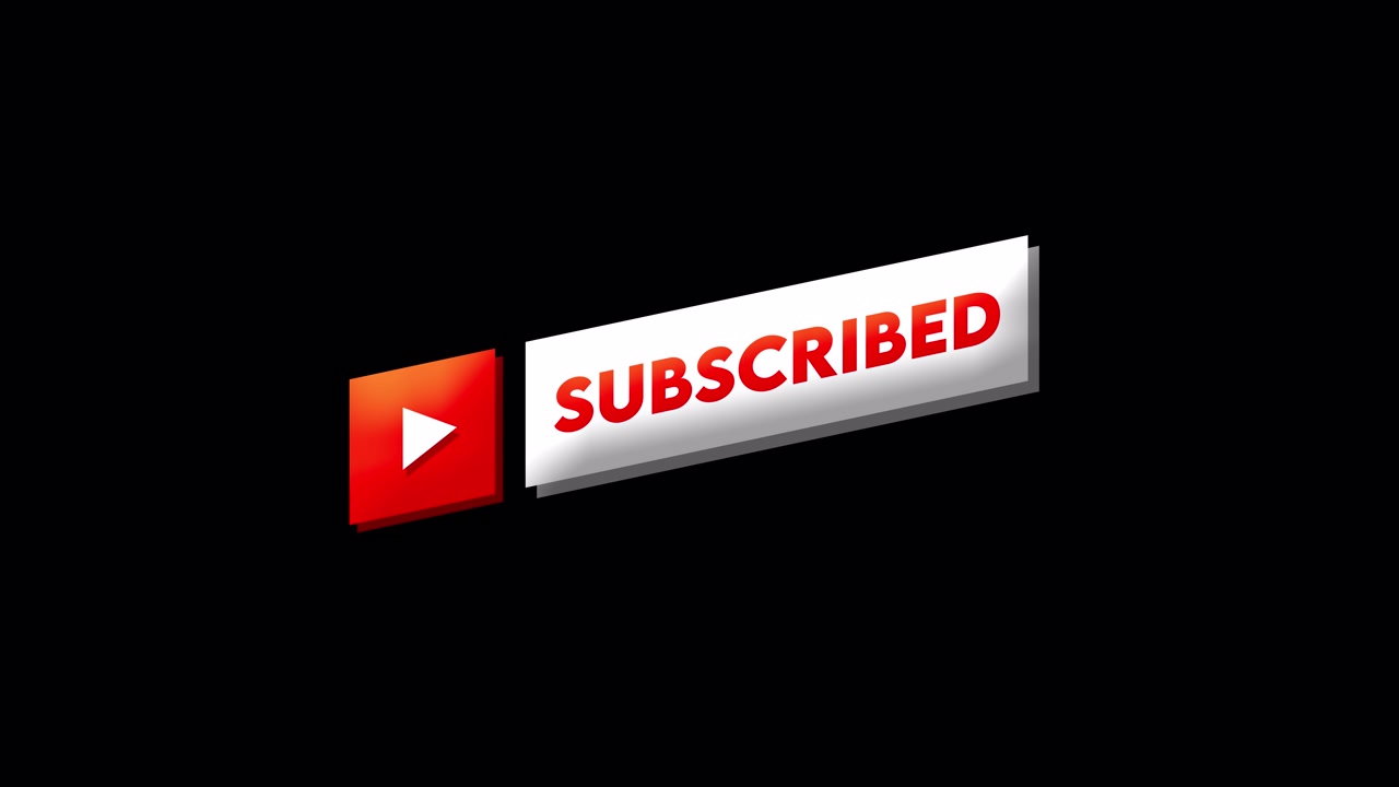 Botão Animado de Inscrição do YouTube e Notificação de Inscrito