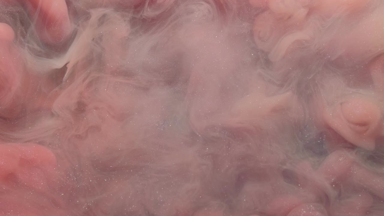 vapor flow background glitter pink steam motion