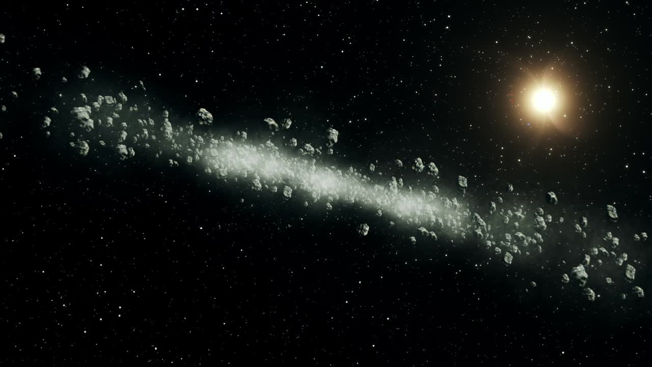 우주에서의 소행성 벨트