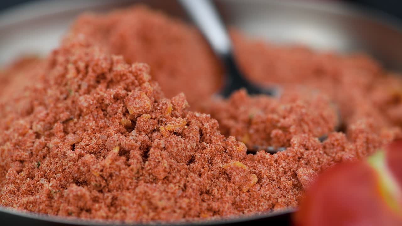 회전하는 토마토 파우더 (무로 loopable)