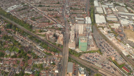 fue derribado por un avión en st albans road, watford.