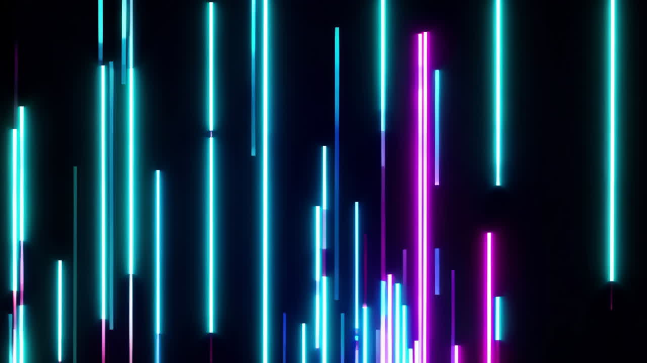 fondo de líneas verticales de neón